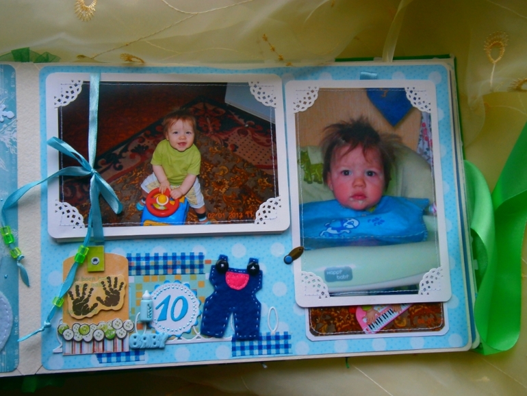 Альбом и папка для Дениски