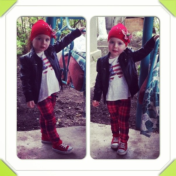 Последний пост в ленте двухлеток)