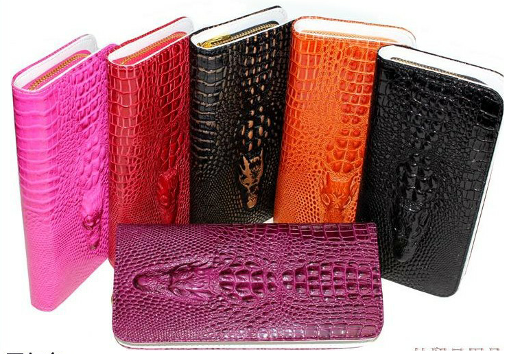 Вместительные кошельки с крокодилом, цена 650 руб! Сразу на ваш адрес! сейчас скидка!