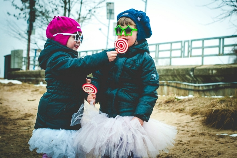 Наша первая фотосессия.