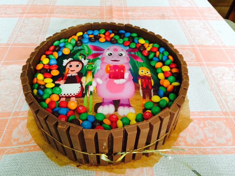 Сделала сынуле тортик на ДР!
