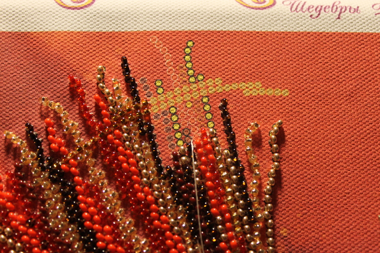 последние бисеринки