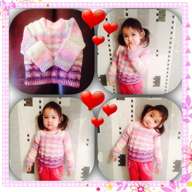 Моей принцессе наконец то довязала!!!