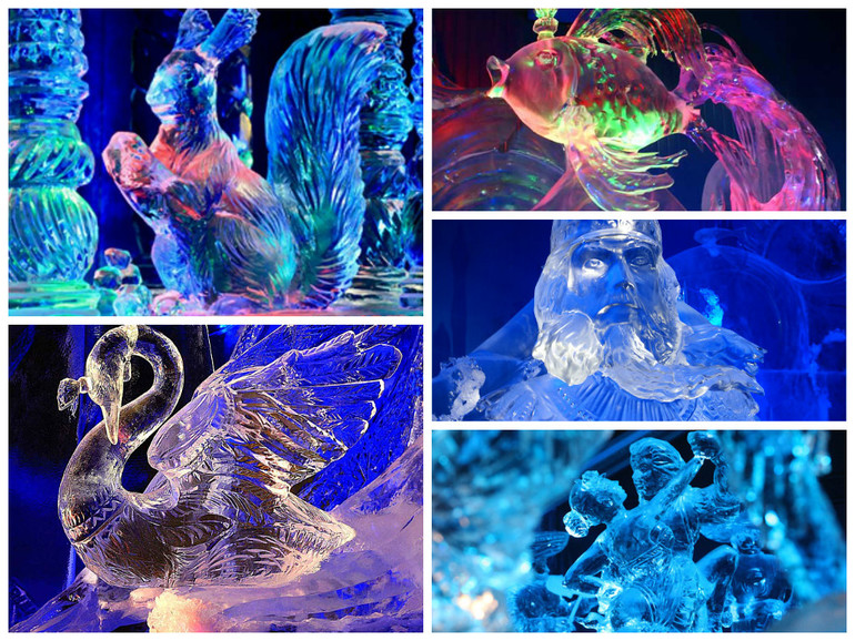 ПредНОВОГОДНИЙ Марафон - 14 день. Ледяные скульптуры