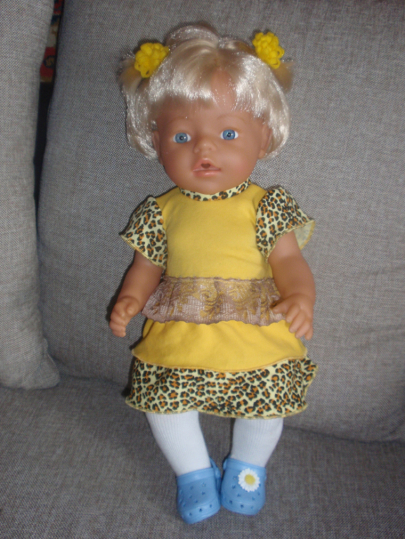 ***Приодели новую куклу***