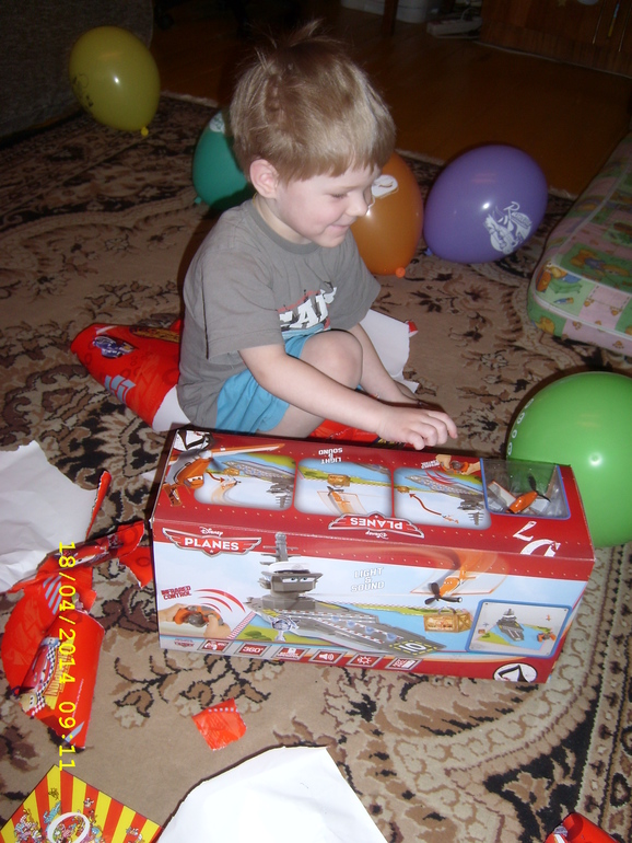 День рождения Геры! Утро!