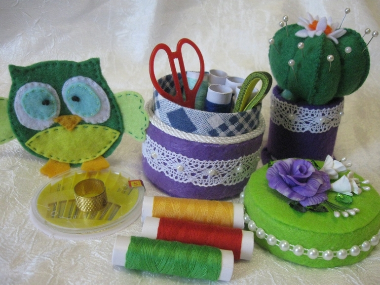 В фиолетово - зеленых тонах