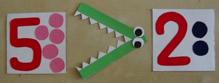 Математическая игра Жадный крокодил