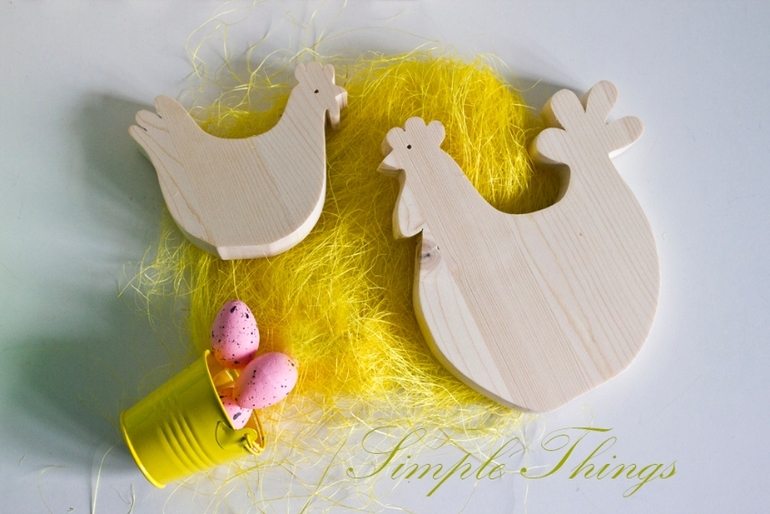 Wood box №3. Easter