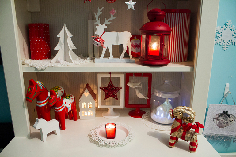 Зима у нас в доме.