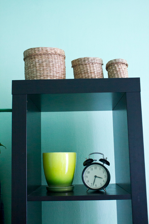 Однокомнатная в зеленых тонах