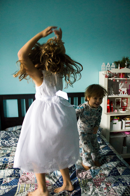 Зима у нас в доме.