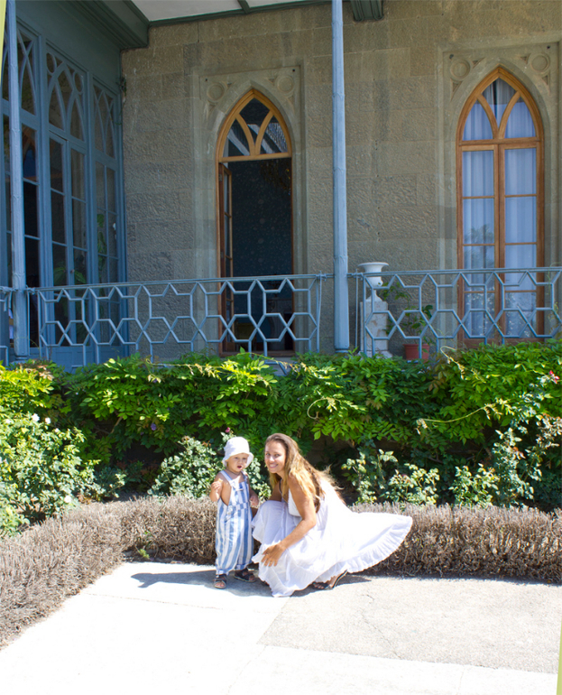 Нимфы в Алупкинском саду. Воронцовский парк