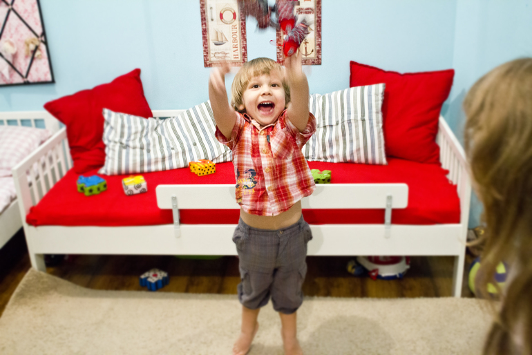 Home, sweet home. Stupid