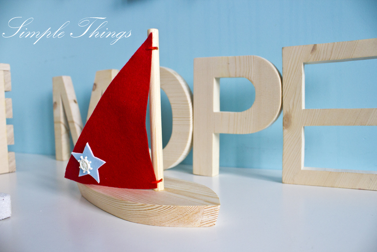 Деревянный ящик. Море. Wood Box Sea. Simple Things Shop