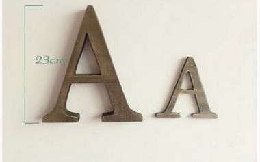Деревянные буквы под заказ
