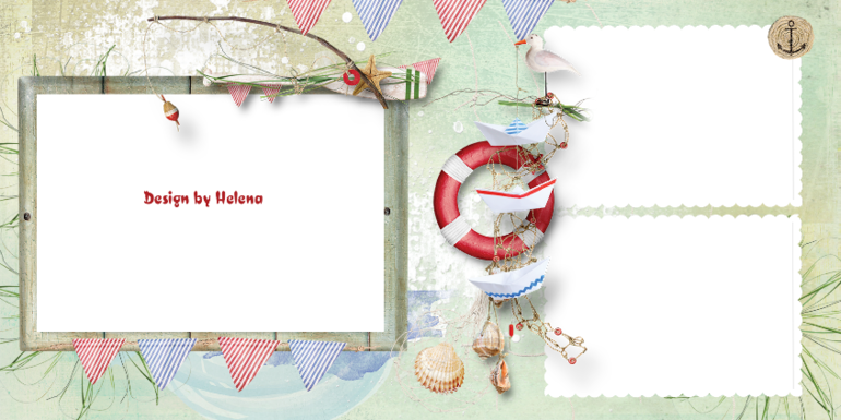 фотокнига в морском стиле