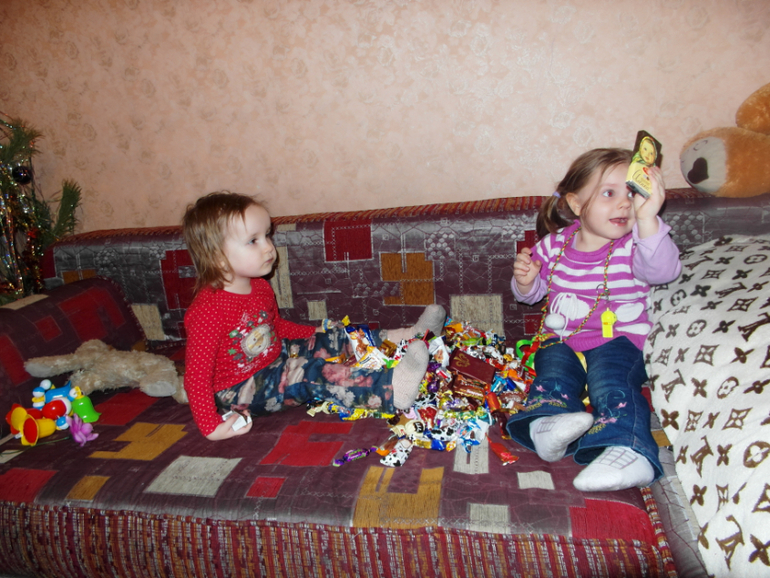 Про первый новогодний утренник ))