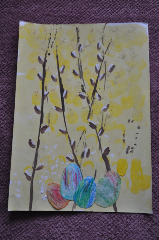 Наши рисунки (из студии) Анюта 3г.