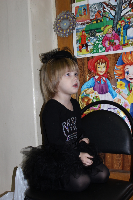 Lady in black ......