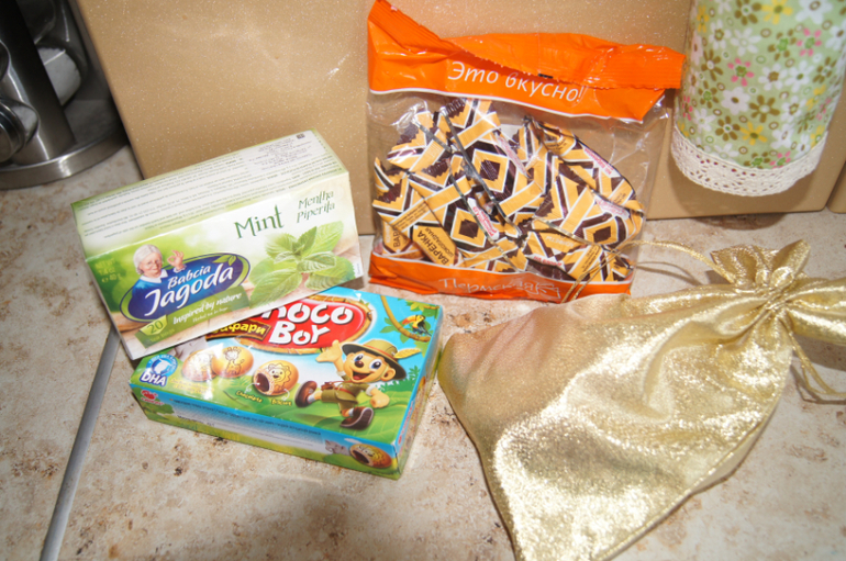 Посылочка от Танюши...