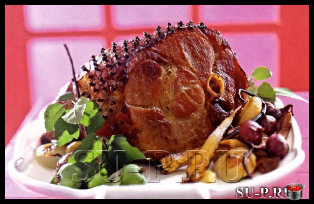 Свиной окорок!