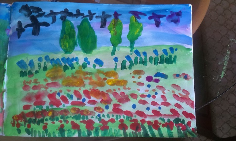 Художка . Рисуем и рисуем)))