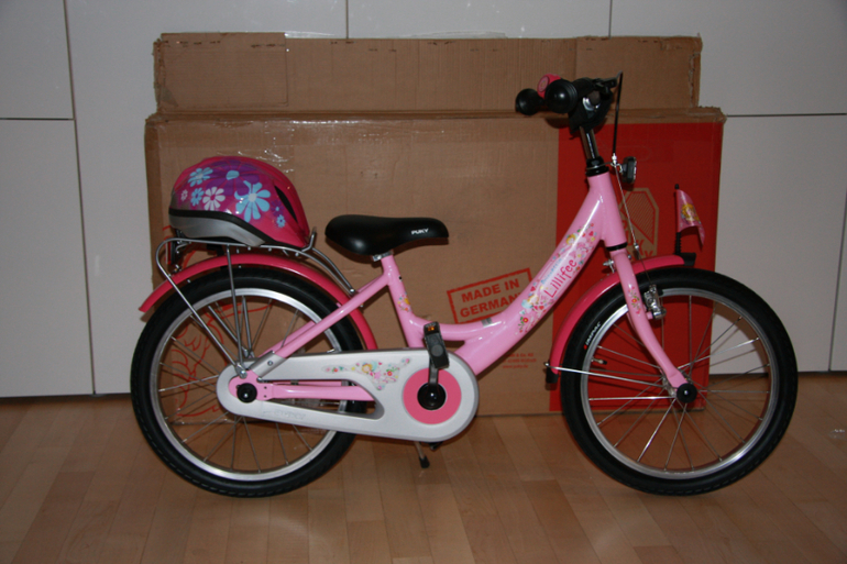 новенький PUKY Zweirad ZL 18 Alu Lillifee