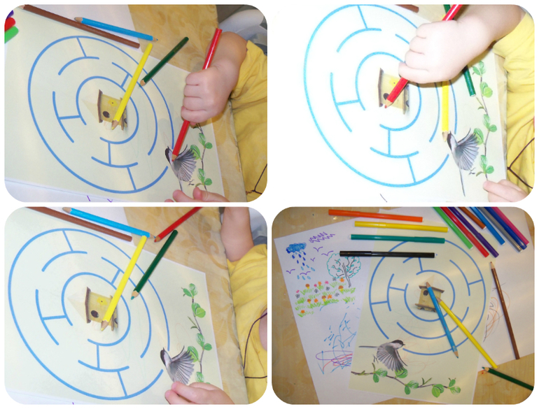 Наше весеннее в 2014. Миру год и 10-11 мес.