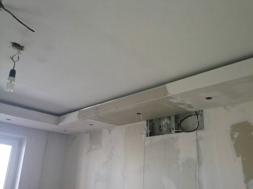 Ремонт в зале.