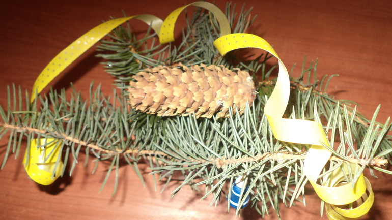 Маленькие радости каждый день. Новогодний букет.