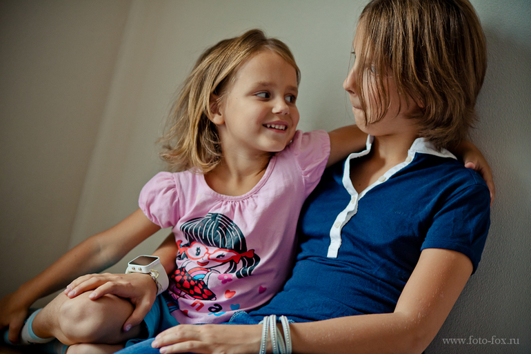 две сестренки!