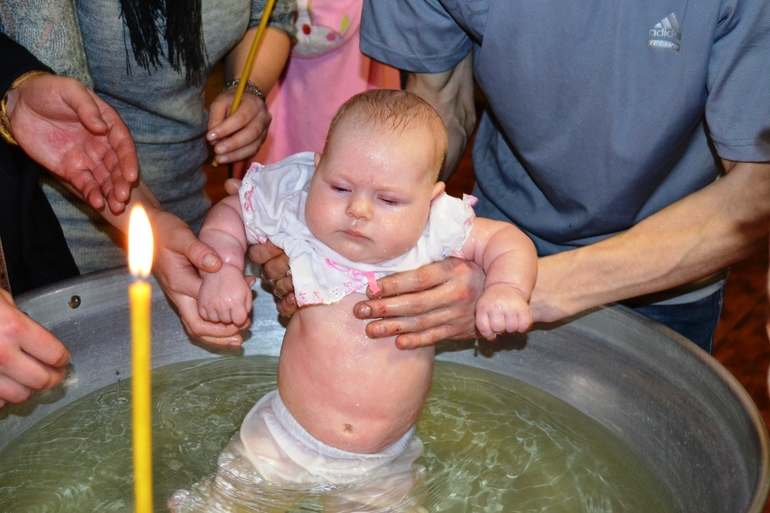 А мы покрестились!