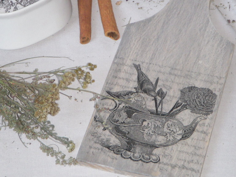 Декупажный конкурс. Тема - монохром/сепия