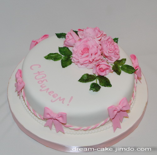 Розы на юбилей