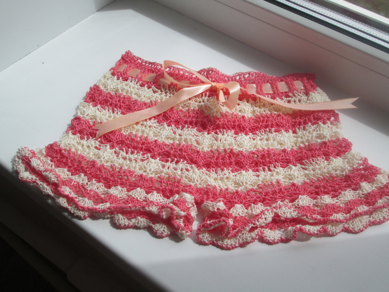 Продолжаю учиться вязать крючком))