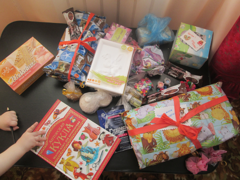 И еще одна посылочка)))