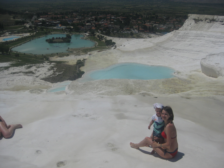 Наша первая заграничная поездка с семьей!