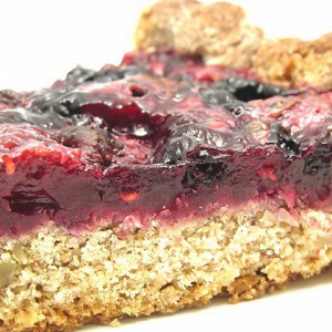 Быстрый пирог с ягодами