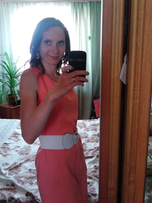 Наши будни! Меряю платье!