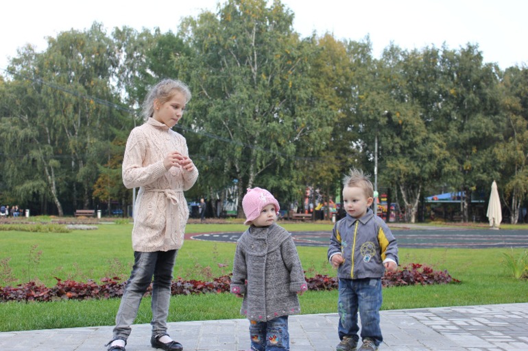 прогулка с невестами из сада)