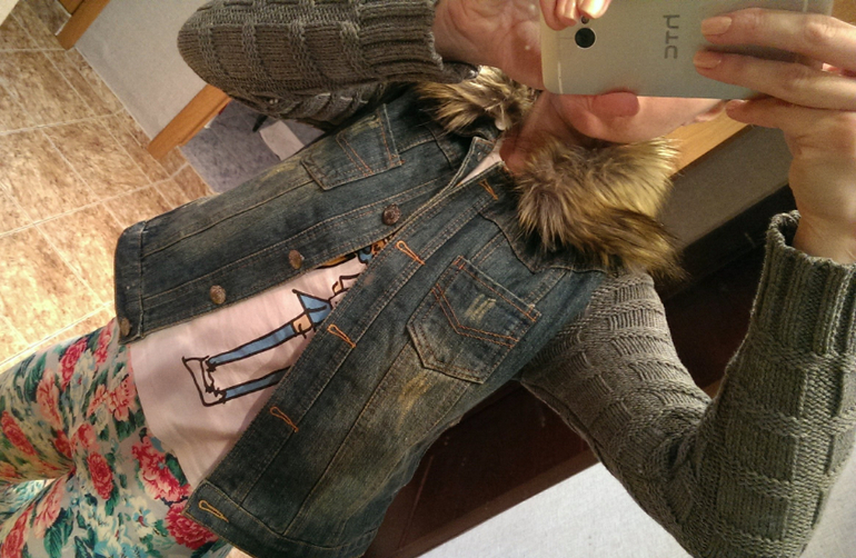 Хвастик. Моя джинсовая куртка.