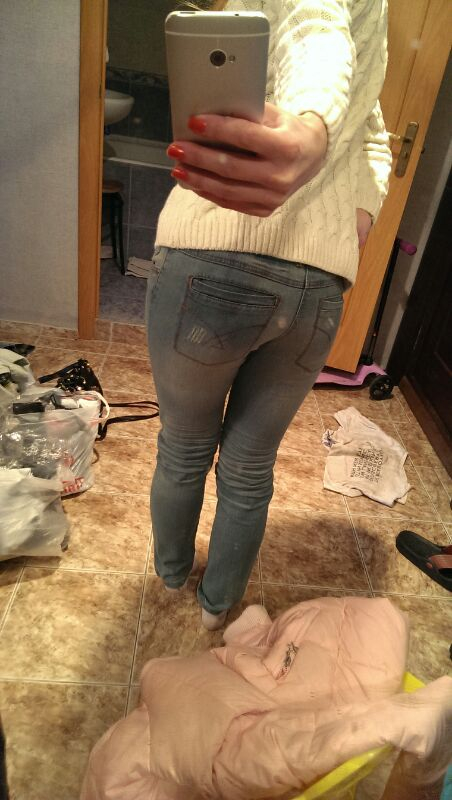 Хвастик. Моё пальто и джинсы )