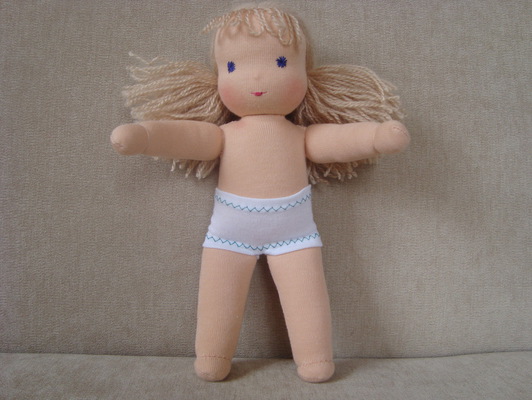 Трусики для куклы за 5 минут