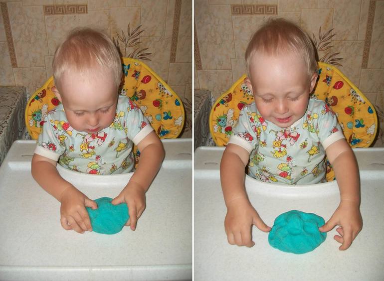 Сын и пластилин