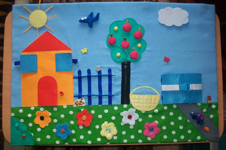 Развивающее панно