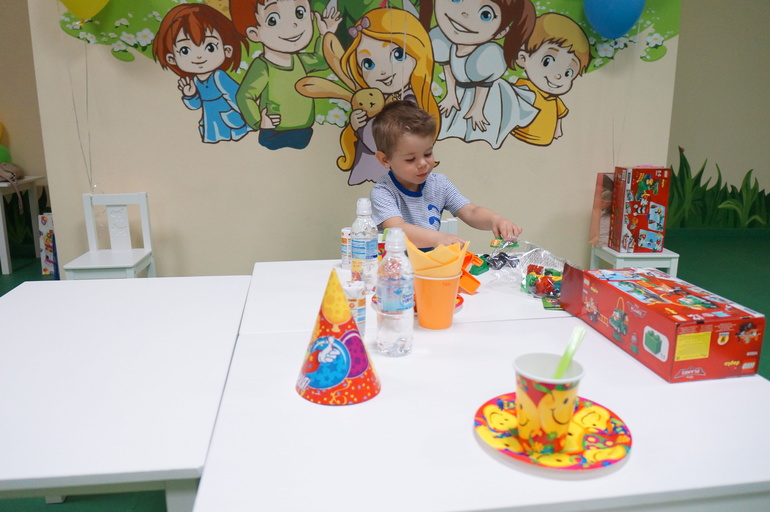 Вот и отметили 3 годика или как из 15 гостей пришли только 2))))