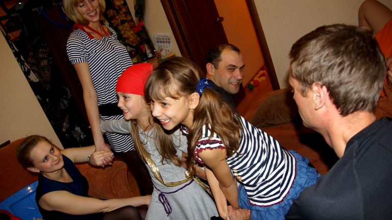 Как мы отмечали годик Аришкин (ну и мои 33 заодно)))