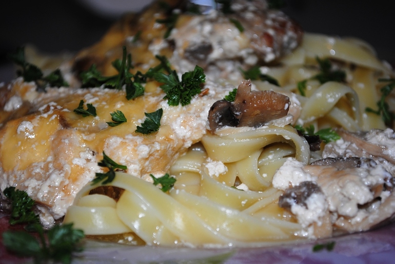 Мясные косички...