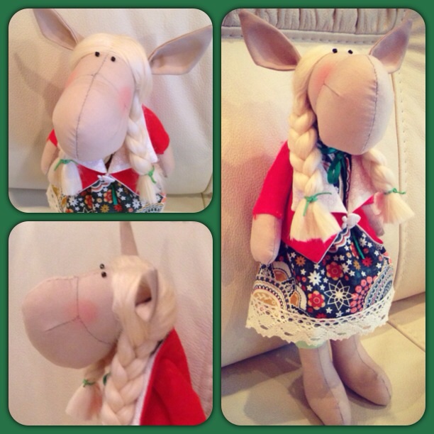 Моя нарядная лошадка